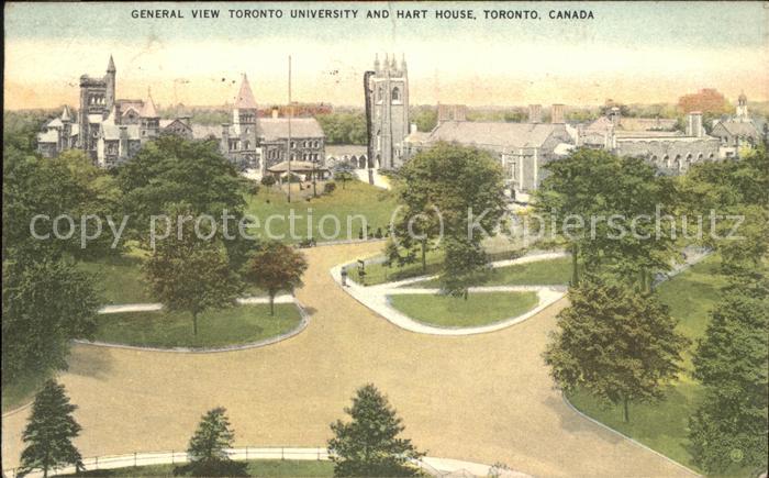 Toronto Canada General View Toronto University and Hart House