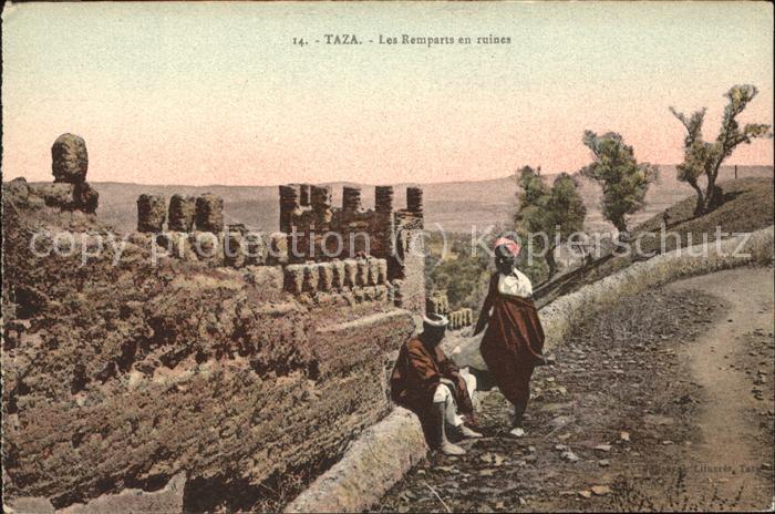 Taza Les Remparts en ruines