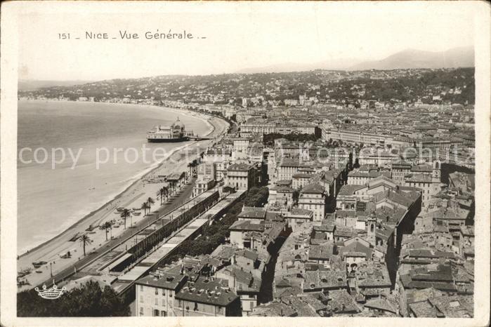 Nice Alpes Maritimes Vue generale