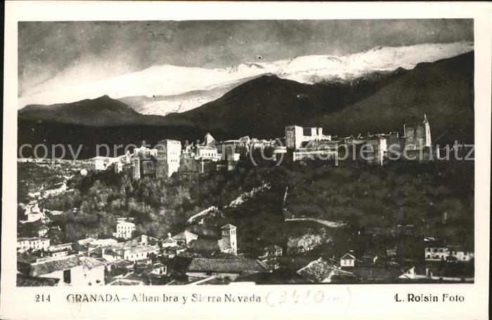 Granada Andalucia Alhambra y Sierra Nevada