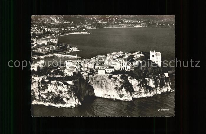 Monaco Le Rocher le Port et Monte-Carlo Fliege
