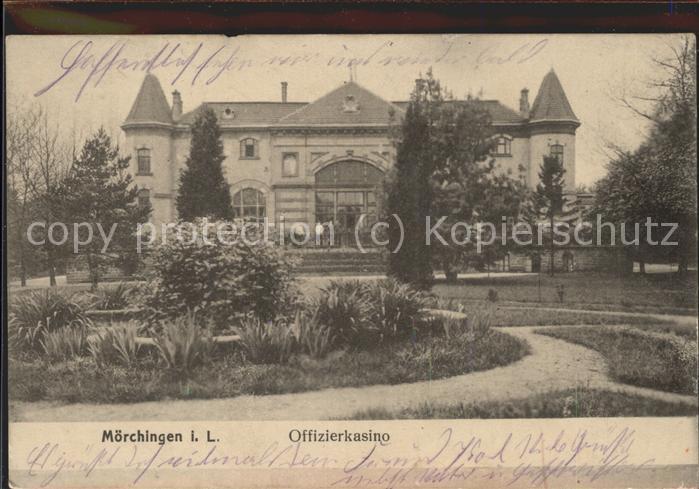 Moerchingen Offizierskasino Feldpost