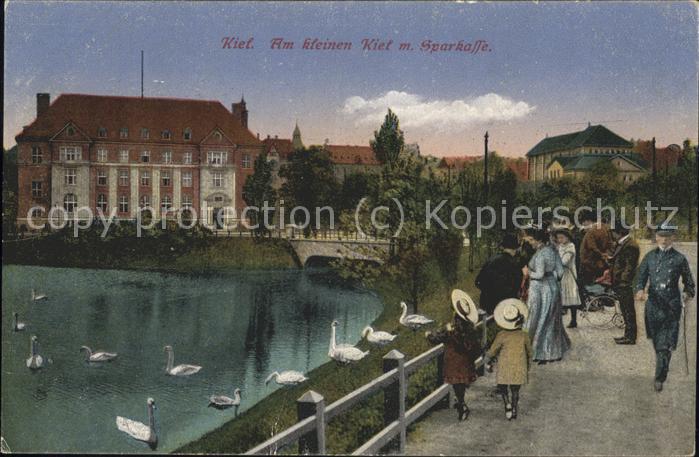 KIEL  CITY Am kl Kiel mit Sparkasse Feldpost