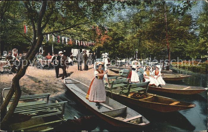 Spreewald Gasthaus Zum froehlichen Hecht Lehde Bootspartien