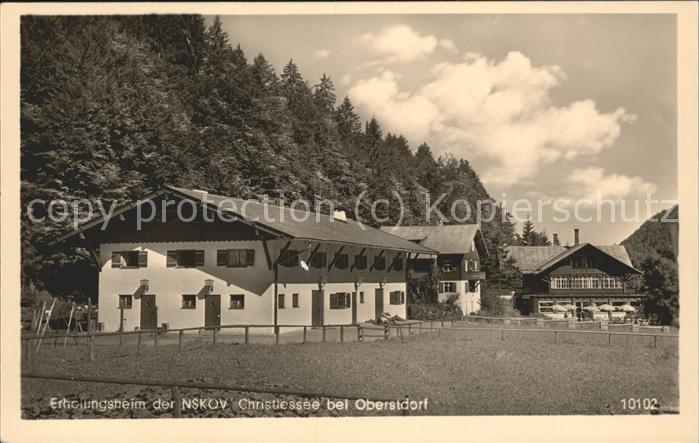 Christlesee Erholungsheim der NSKOV