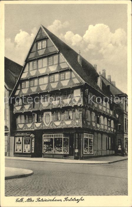 Celle Niedersachsen Altes Patrizierhaus Poststrasse Feldpost NZ3