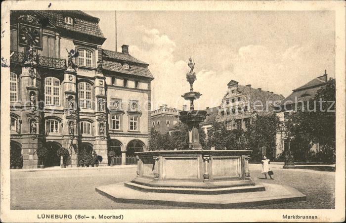 LueNEBURG  CITY Marktbrunnen