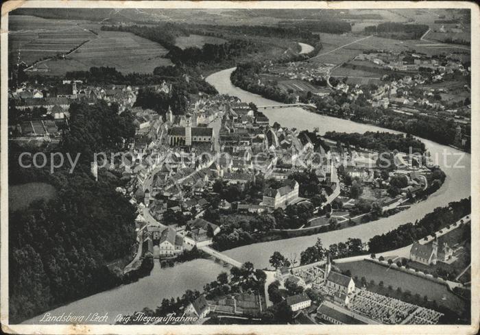 Landsberg Lech Fliegeraufnahme
