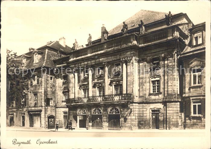 Opergebaeude Bayreuth Opernhaus