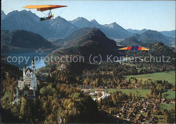Drachenflug Tegelberg Alpsee Schwansee
