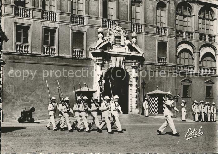 Leibgarde Wache Monaco Palais