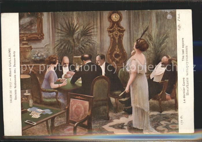 Kartenspiel-Postkarte Verlag-Salon-de-Paris Nr. 172 Albert Gu