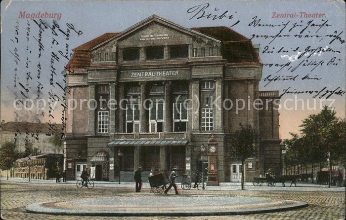 Theatergebaeude Magdeburg Zentral-Theater