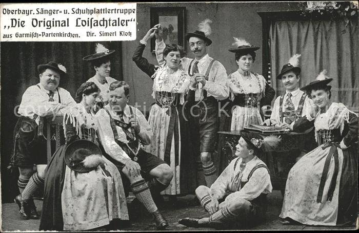 Gesang Musik Die Original Loisachtaler Schuhplattler