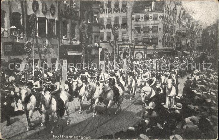 Saengerbundfest Nürnberg Eröffnungsgruppe Parade