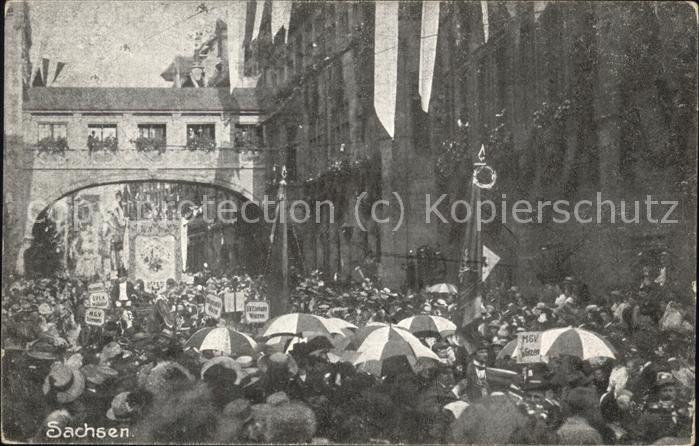Saengerbundfest Nürnberg Sachsen Parade