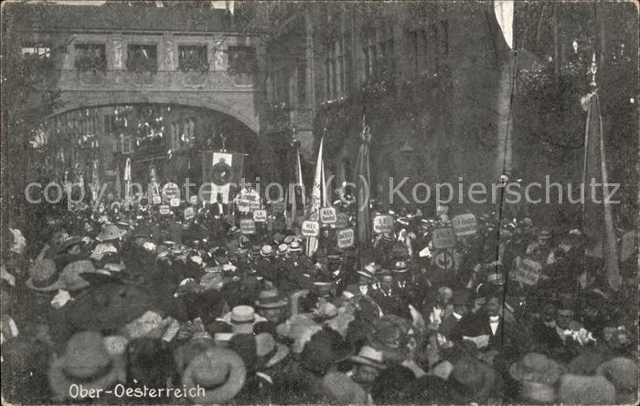 Saengerbundfest Nürnberg Ober-Oesterreich Parade