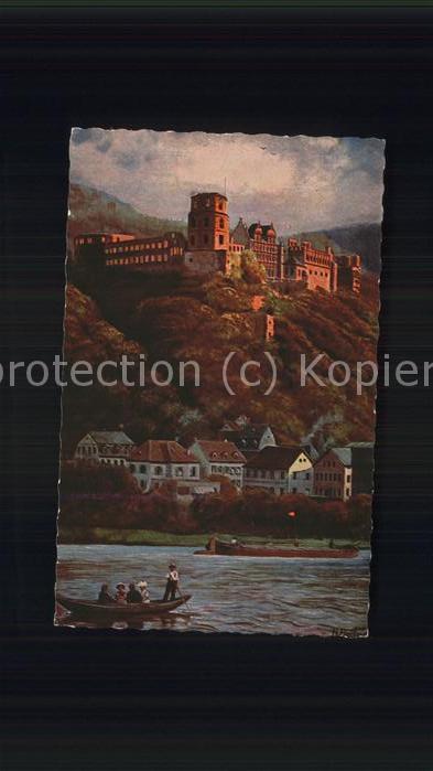 Hoffmann Heinrich Heidelberg Schloss Nr. 804