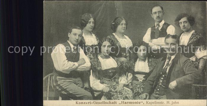 Musikanten Konzert-Gesellschaft Harmonie H. Jahn