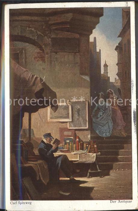 Verlag Primus Nr. 3059 Spitzweg Carl Der Antiquar Bücher