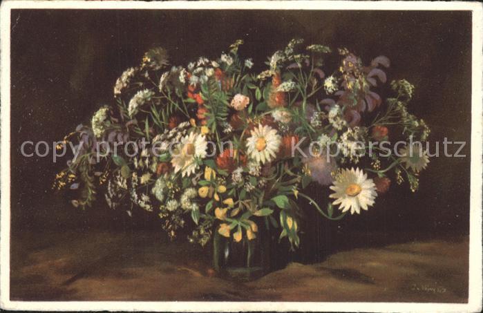 Kuenstlerkarte Wiesenblumen