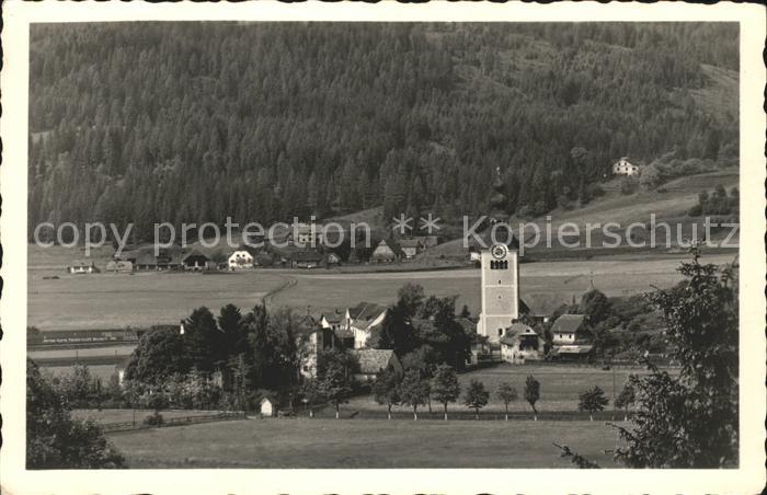 St Marein bei Neumarkt Steiermark Ortsansicht mit Kirche
