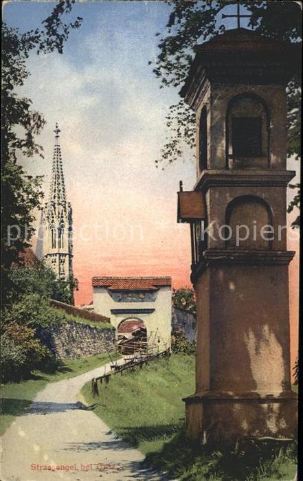Strassengel Judendorf Partie an der Wallfahrtskirche Torbogen