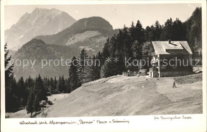 Woerschach Alpenpension Perner Grimming Dachsteingebirge