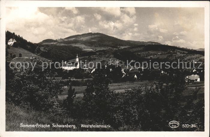 Schwanberg Panorama Sommerfrische
