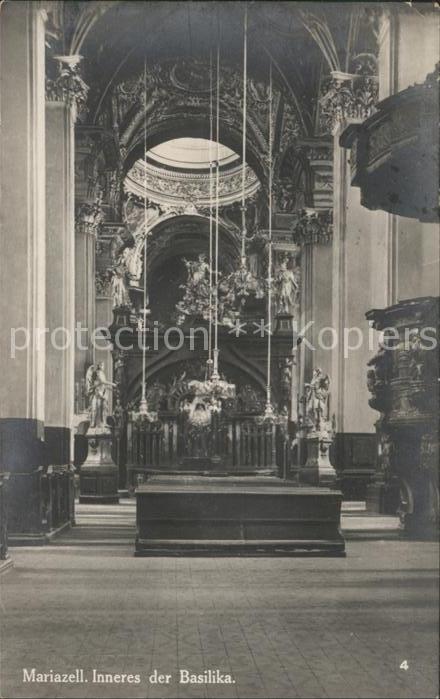 Mariazell Steiermark Inneres der Basilika