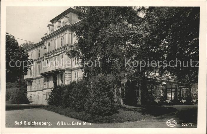 Bad Gleichenberg Villa und Cafe Max Heilbad Kurort