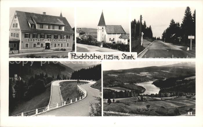 Pack Gasthof Packerhöhe Kirche Serpentine