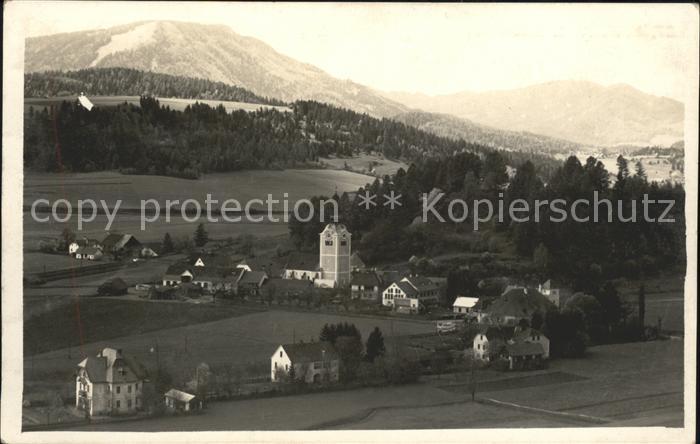 St Marein bei Neumarkt Steiermark Ortsansicht mit Kirche