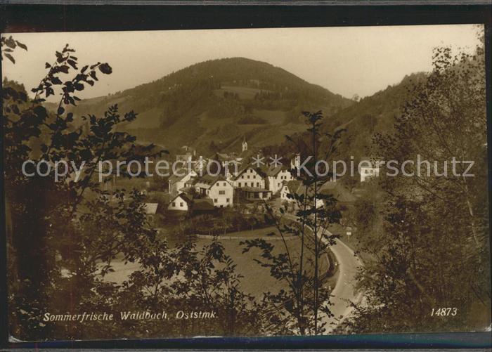 Waldbach Steiermark Sommerfrische