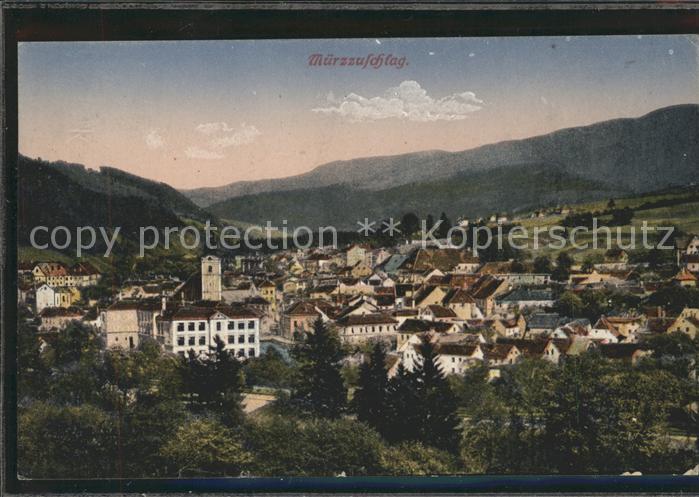 Muerzzuschlag Ortsansicht mit Kirche