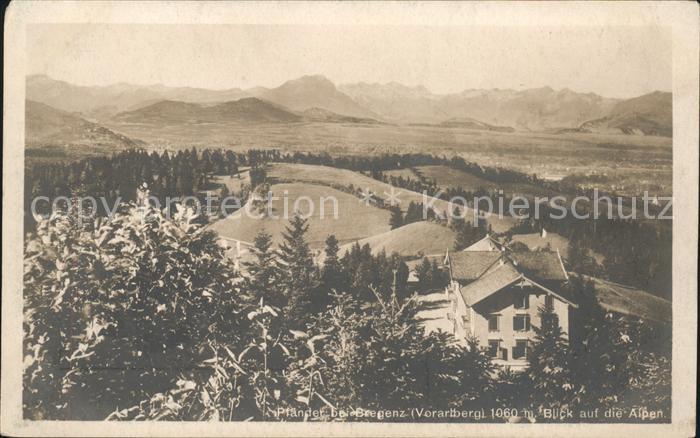 Bregenz Vorarlberg Hotel Pension Pfaender Alpenpanorama Berggasthof