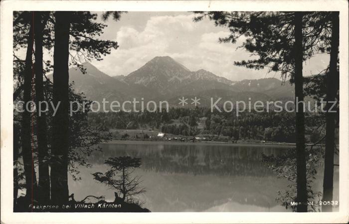 Villach Kaernten Partie am Faakersee