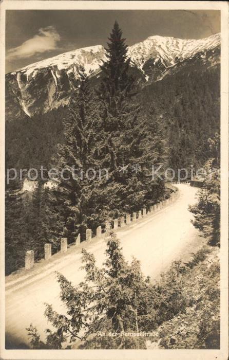 Fernpass Reutte Fernpass Strasse Gebirgspass