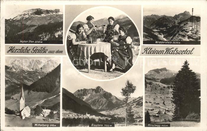 Riezlern Kleinwalsertal Vorarlberg Hoher Ifen Widderstein Mittelberg Hirschegg T
