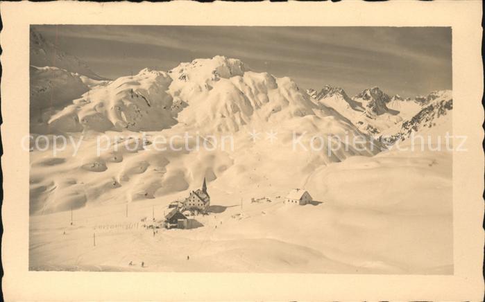 St Christoph Arlberg Panorama Wintersportplatz