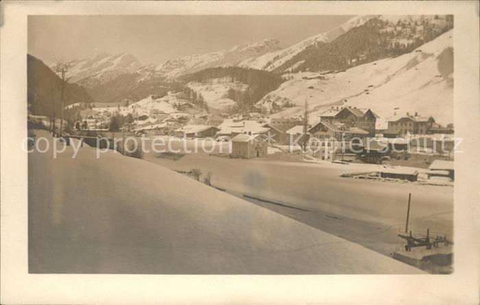 St Anton Arlberg Gesamtansicht Wintersportplatz