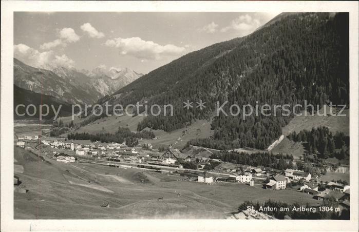 St Anton Arlberg Panorama im Sommer
