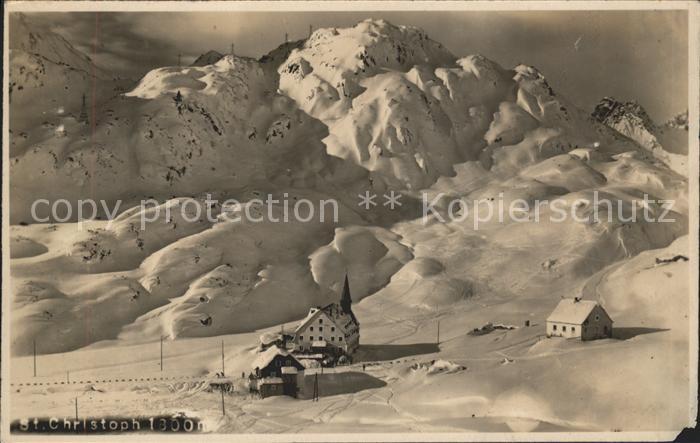 St Christoph Arlberg Gasthof Hospiz Wintersportplatz