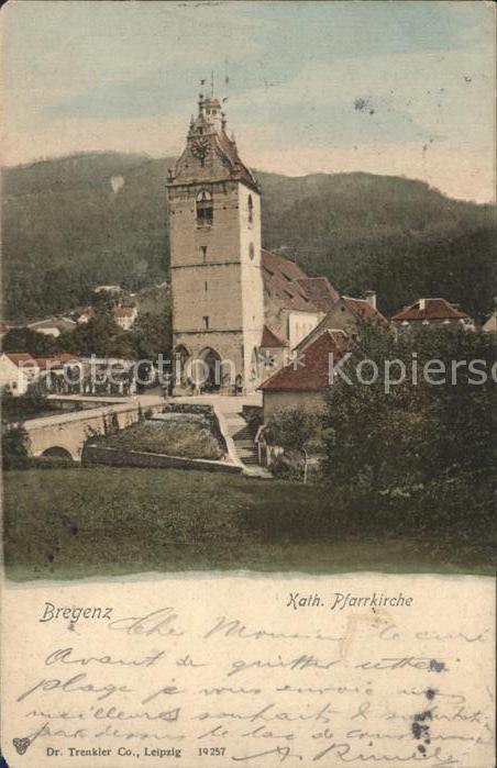 Bregenz Vorarlberg Katholische Pfarrkirche