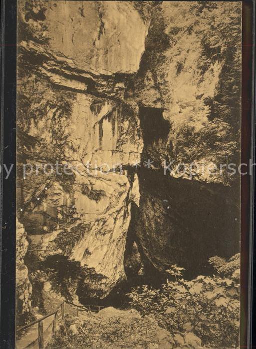 Guetle Dornbirn Vorarlberg Rappenloch Schlucht