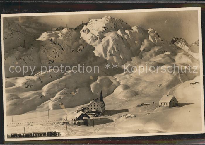 St Christoph Arlberg Gasthof Hospiz Wintersportplatz