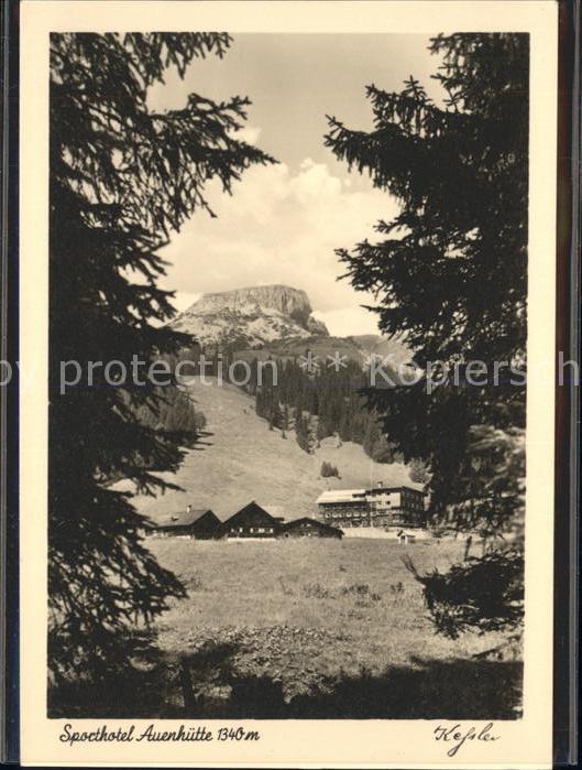 Hirschegg Kleinwalsertal Vorarlberg Sporthotel Auenhuette Berghotel