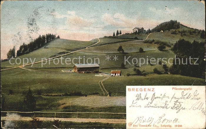 Bregenz Vorarlberg Pfändergipfel