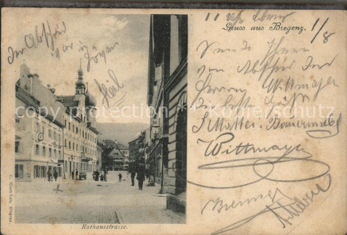 Bregenz Vorarlberg Rathausstrasse