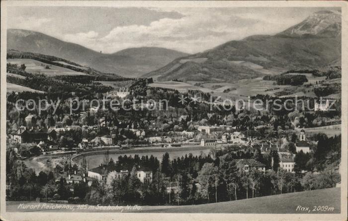 Reichenau Rax Gesamtansicht